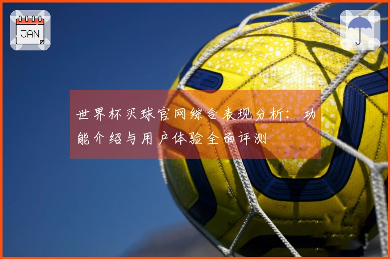 世界杯买球官网综合表现分析：功能介绍与用户体验全面评测
