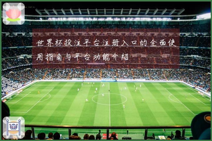 世界杯投注平台注册入口的全面使用指南与平台功能介绍